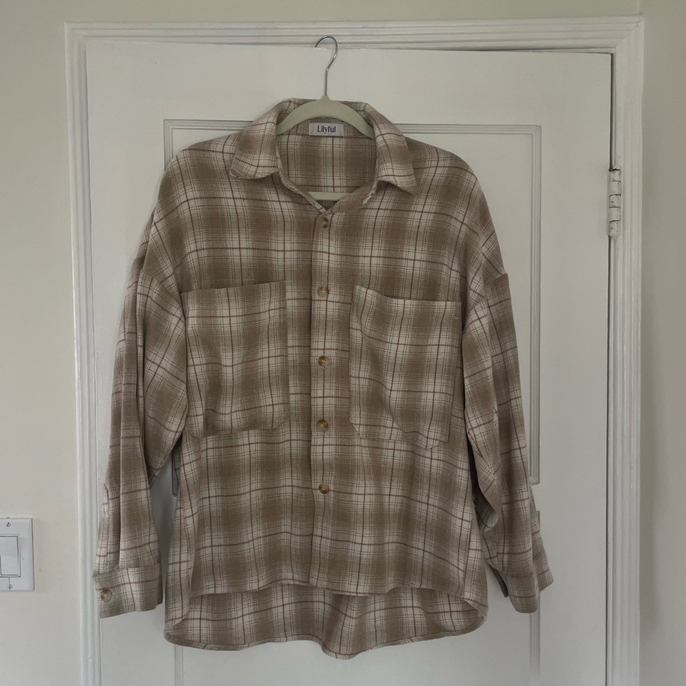 Plaid shacket